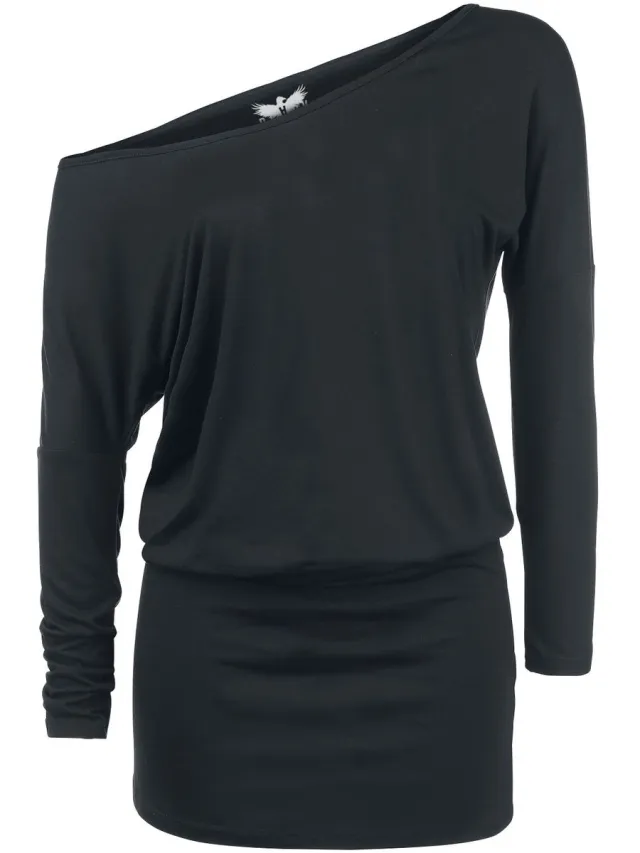Black Premium by EMP Zwart kort jurkje - Dames