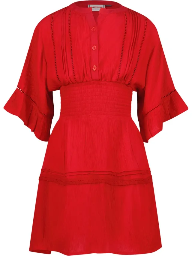 Vingino Pearly Meisjes Jurk - Goji berry