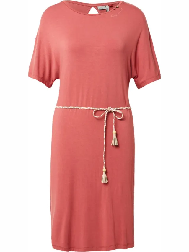 Ragwear jurk kass Framboos-Xs (34)