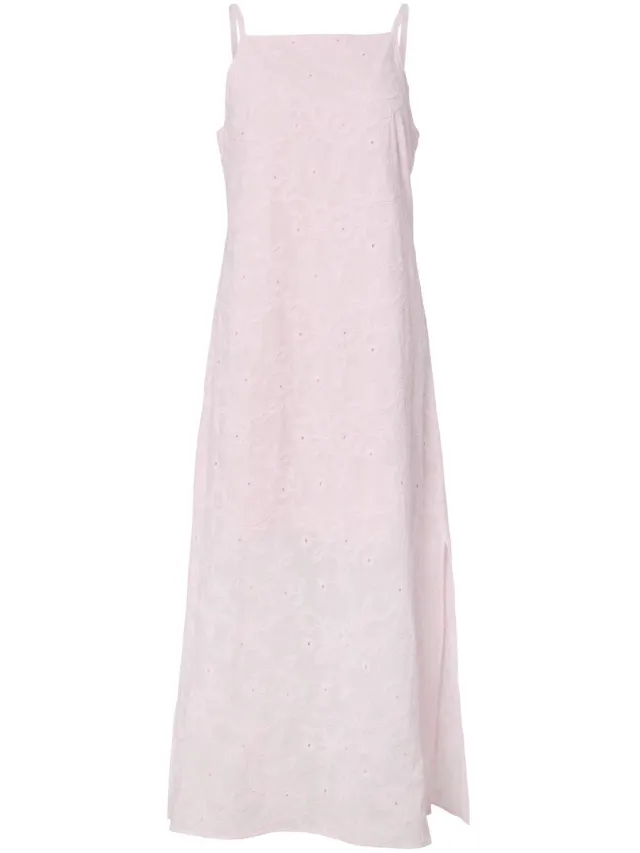 Pieces PCGINGER SL ANKLE DRESS WVN - Meisjes - Maxi jurken Cradle Pink