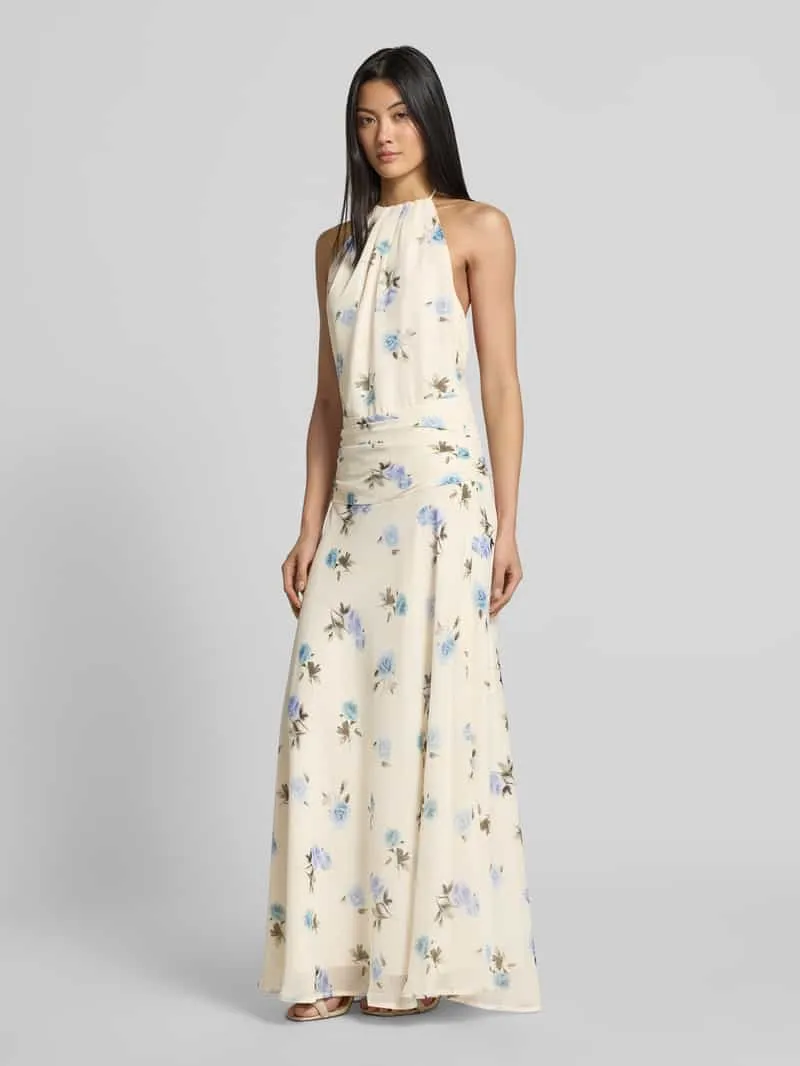 NEO NOIR Maxi-jurk met halter model 'Gabina' wit, foto 4