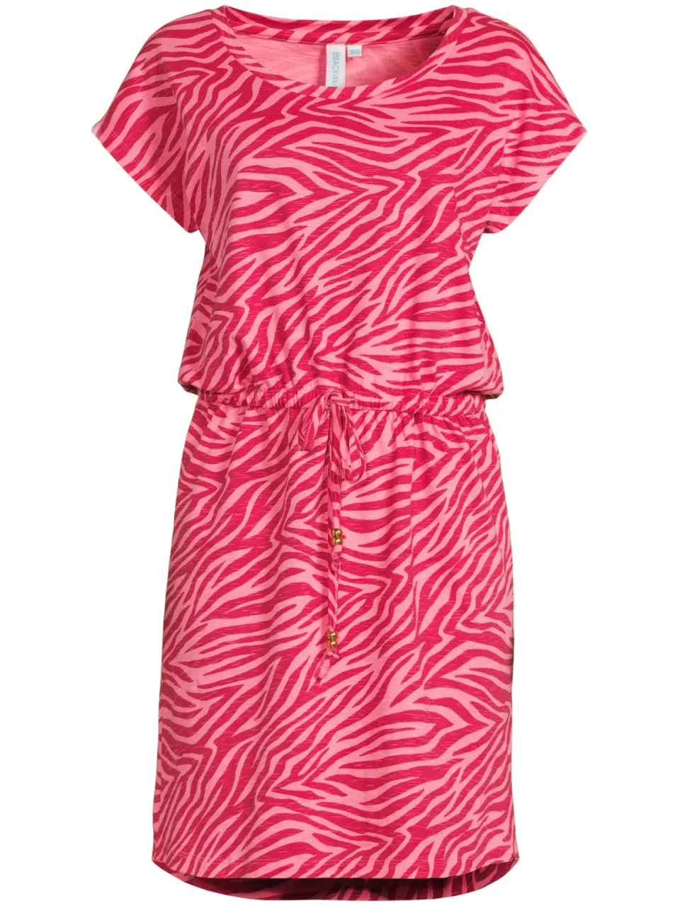 BEACHWAVE strandjurk roze/fuchsia, foto 2
