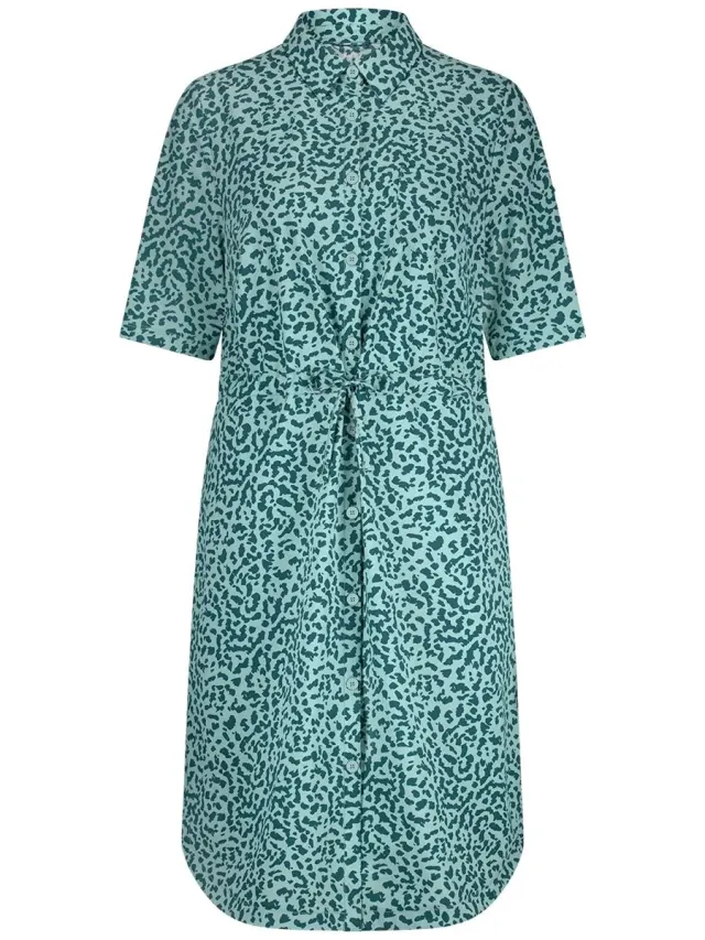 ANWB Teresa Travel jurk print dames Blauw