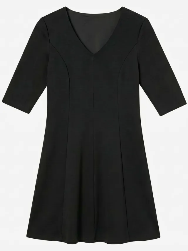 Vero Moda Curve Jurk VMSMILLA Korte jurk Black 1