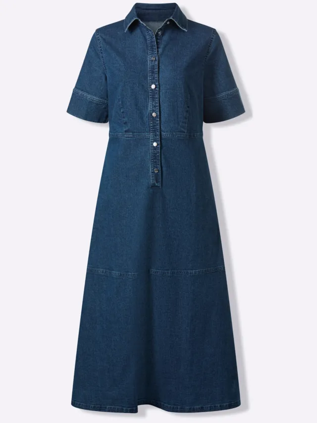 Jeansjurk blue-stonewashed, foto 2