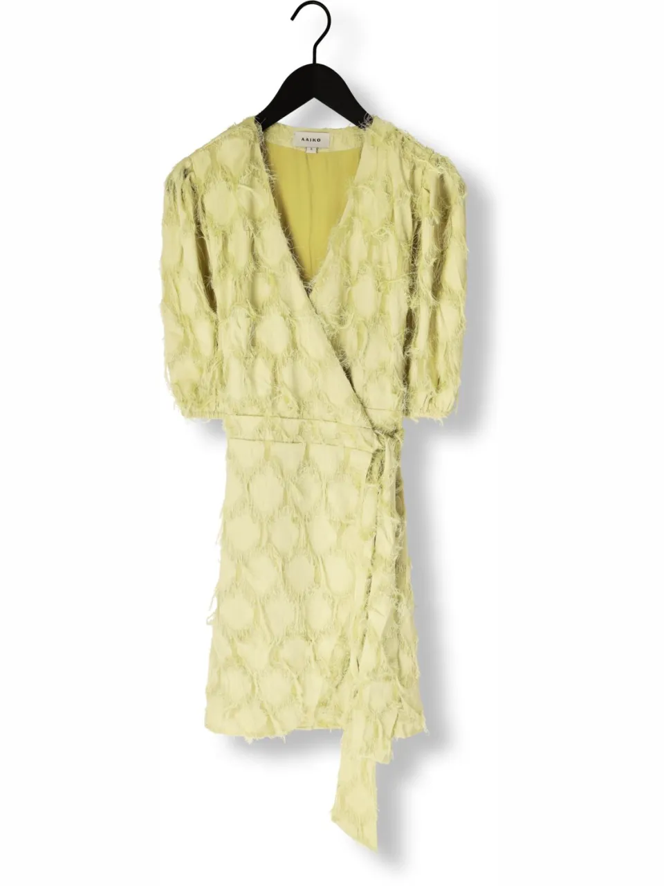 Aaiko Dames Jurken Florica Fringe Pes 482 - Khaki, foto 2