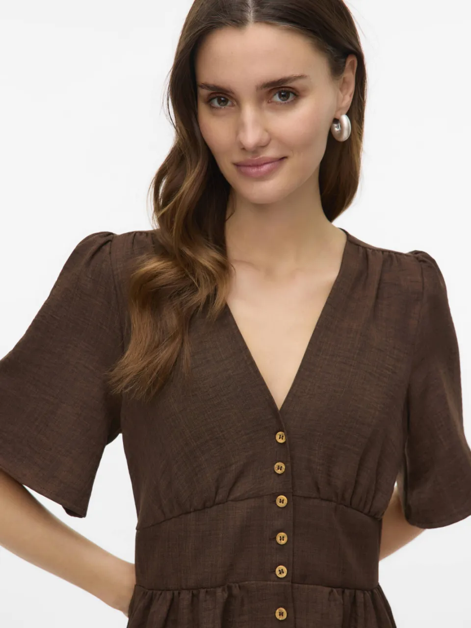Vero Moda zomerjurk bruin, foto 4