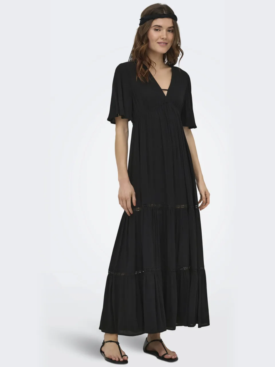 Only maxi jurk - zwart, foto 3