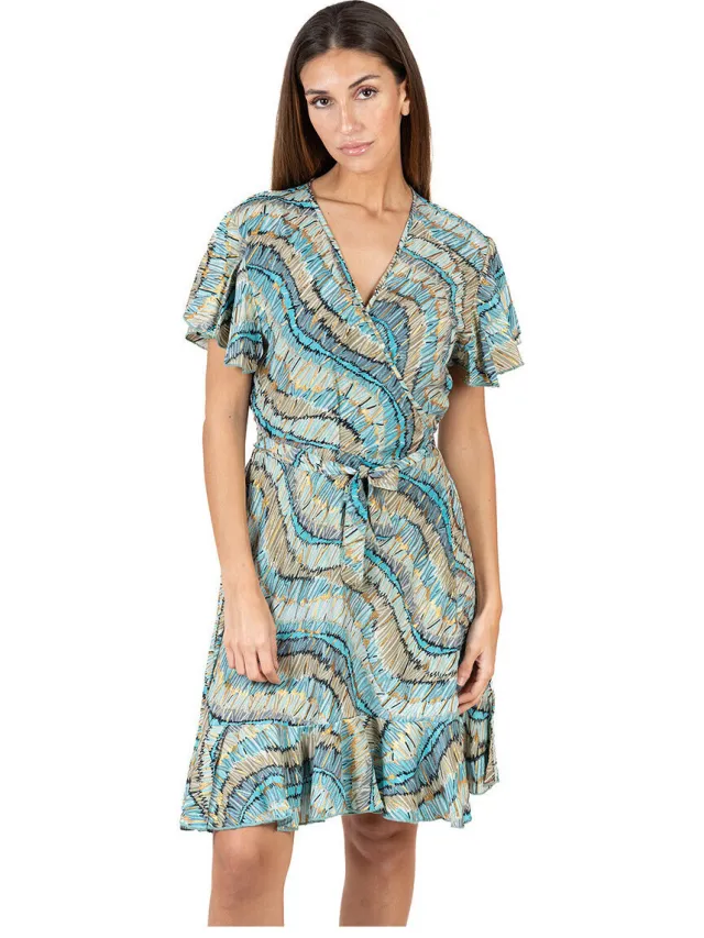 Isla Bonita By Sigris Korte Jurk Isla Bonita By Sigris Korte Jurk Groen