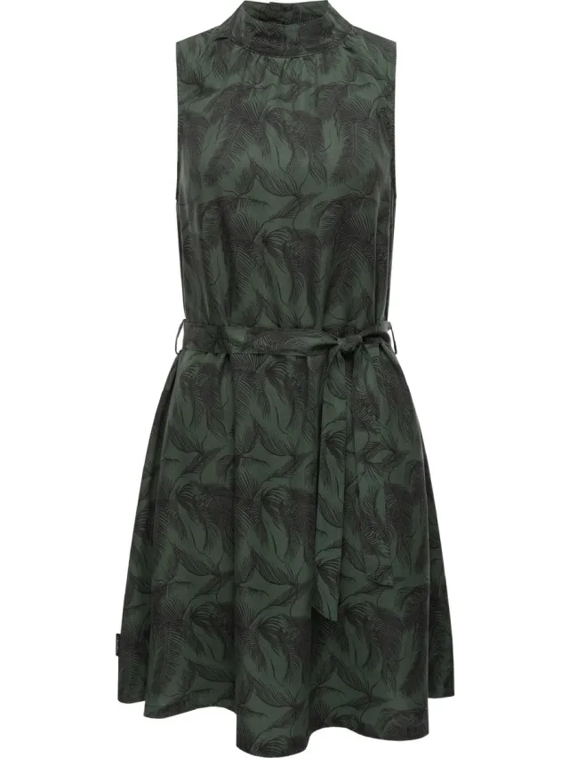 Ragwear Dames zomerjurk Angyc Organic Donkergroen