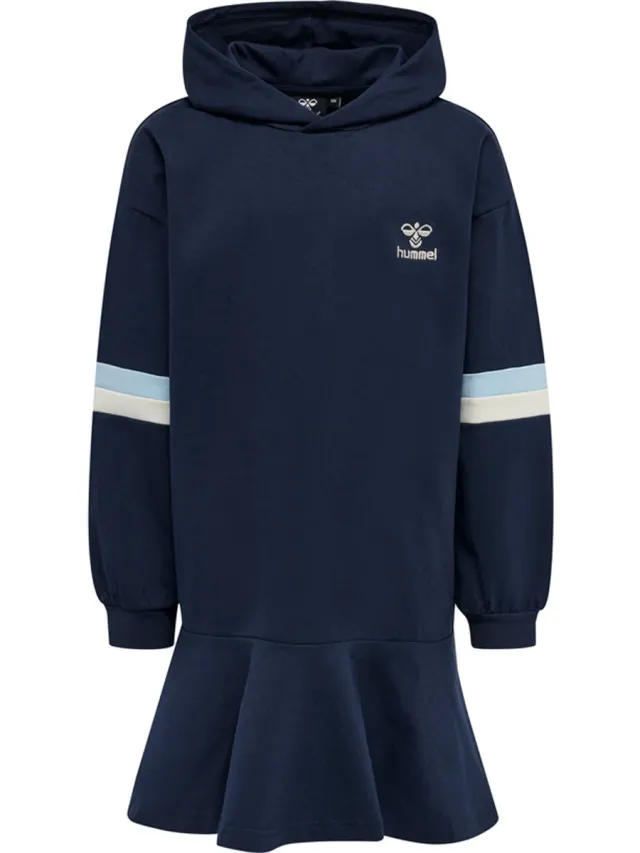 Hummel Hmlbeverly Hoodie Dress BLACK IRIS