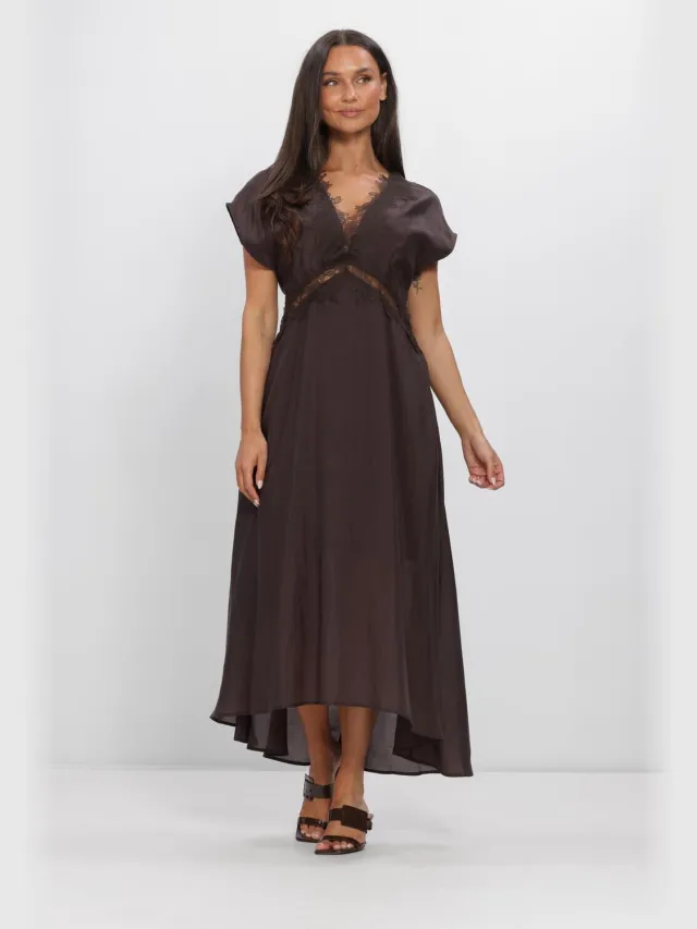 COPENHAGEN MUSE Dames Jurken Cmmolly-dress - Bruin