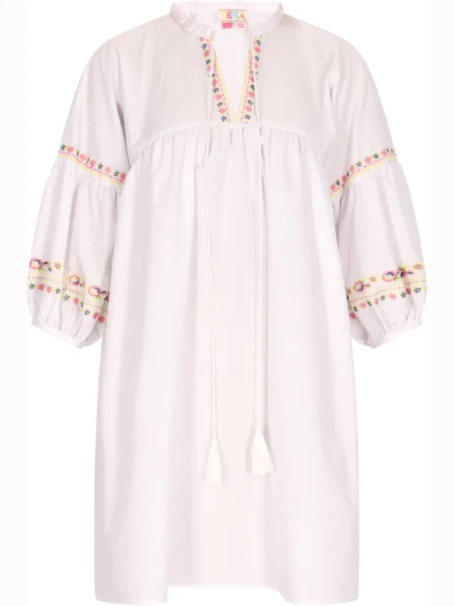 IZIA Jurk wolwit