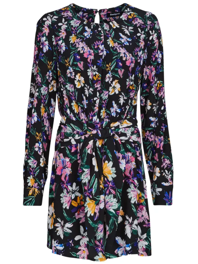 Desigual Korte Jurk Desigual FLOR ACRILICA Multicolour