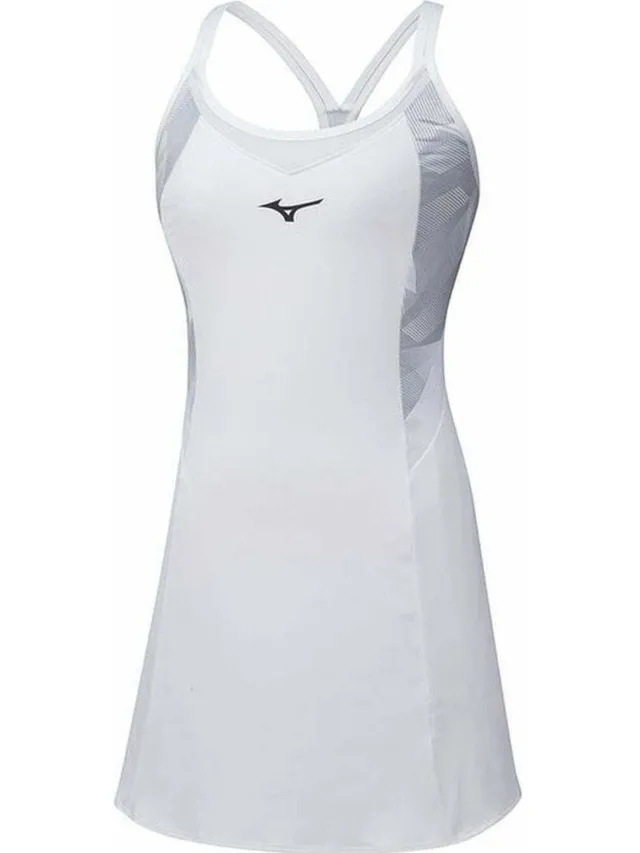 Mizuno Amplify Dames Wit/Grijs Jurk