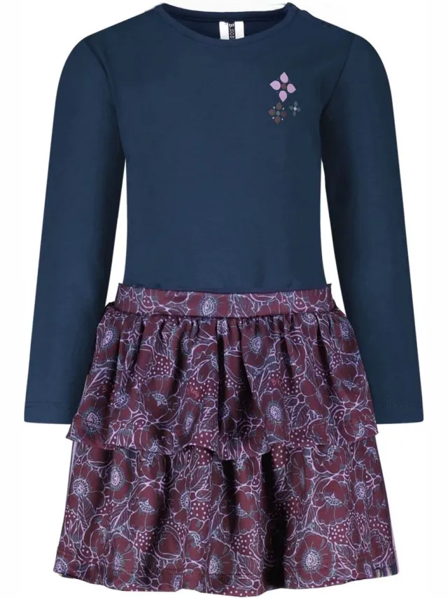 B.Nosy B. Nosy Y409-7828 Meisjes Jurk Navy