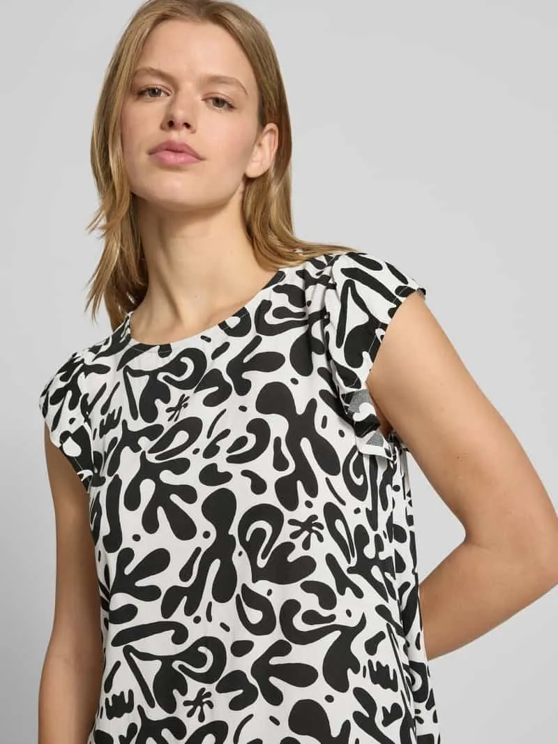 Pieces regular fit zomerjurk van zuivere viscose model 'BARRI' zwart, foto 4