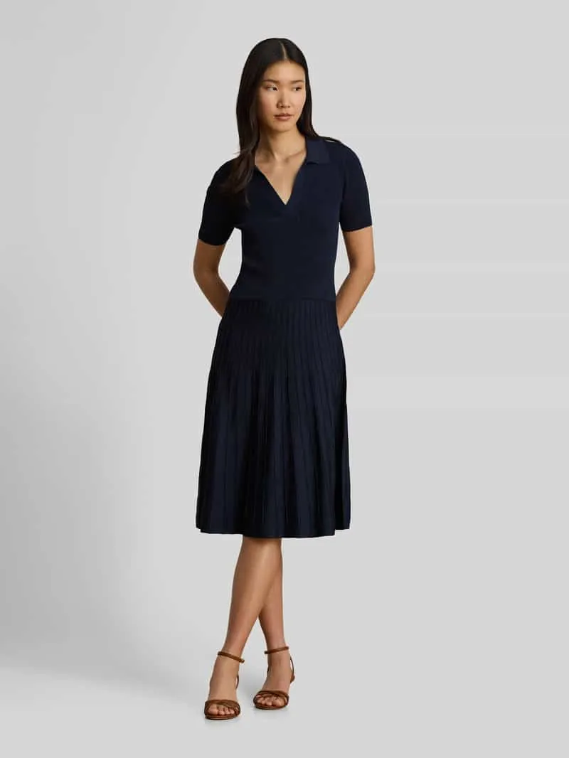 Lauren Ralph Lauren Vrijetijdsjurk van viscosemix Marineblauw