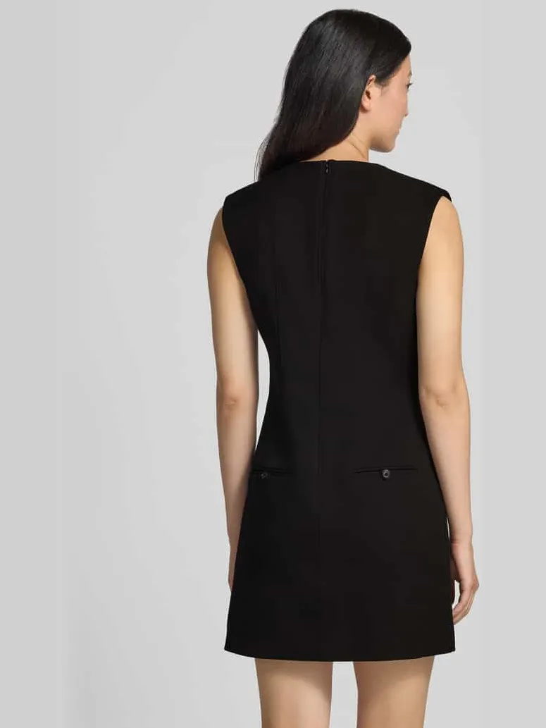 Stefanel Mini-jurk met viscose zwart, foto 3