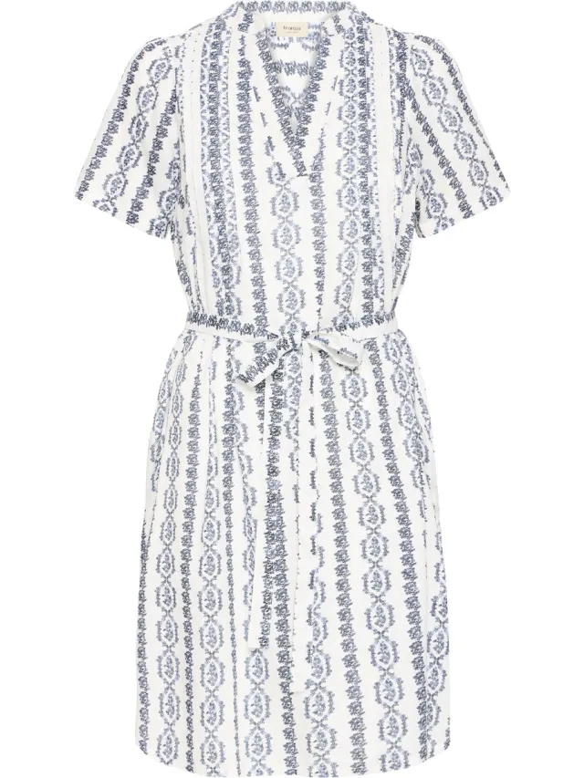 Fransa FRSOPHIA DR 2 - Dames - Mini jurken Blue Print