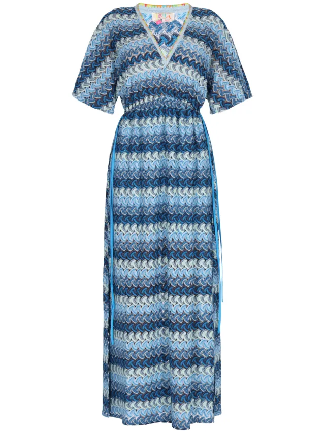 IZIA Jurk Dames Blauw Veelkleurig, foto 2