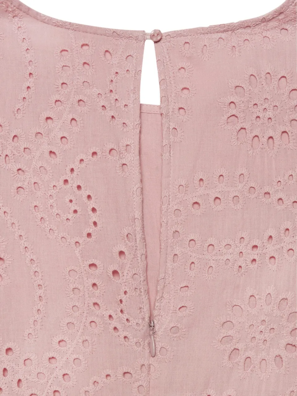 Kanten jurk mauve, foto 3