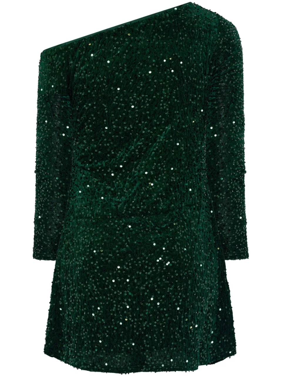Limited Collection Donkergroene Jurk Met Blote Schouders En Pailletten-52 groen, foto 2