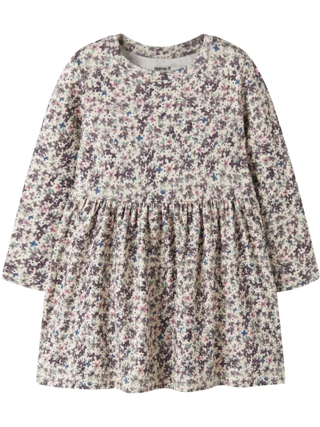 NAME IT Jurk regular fit Peyote Melange1