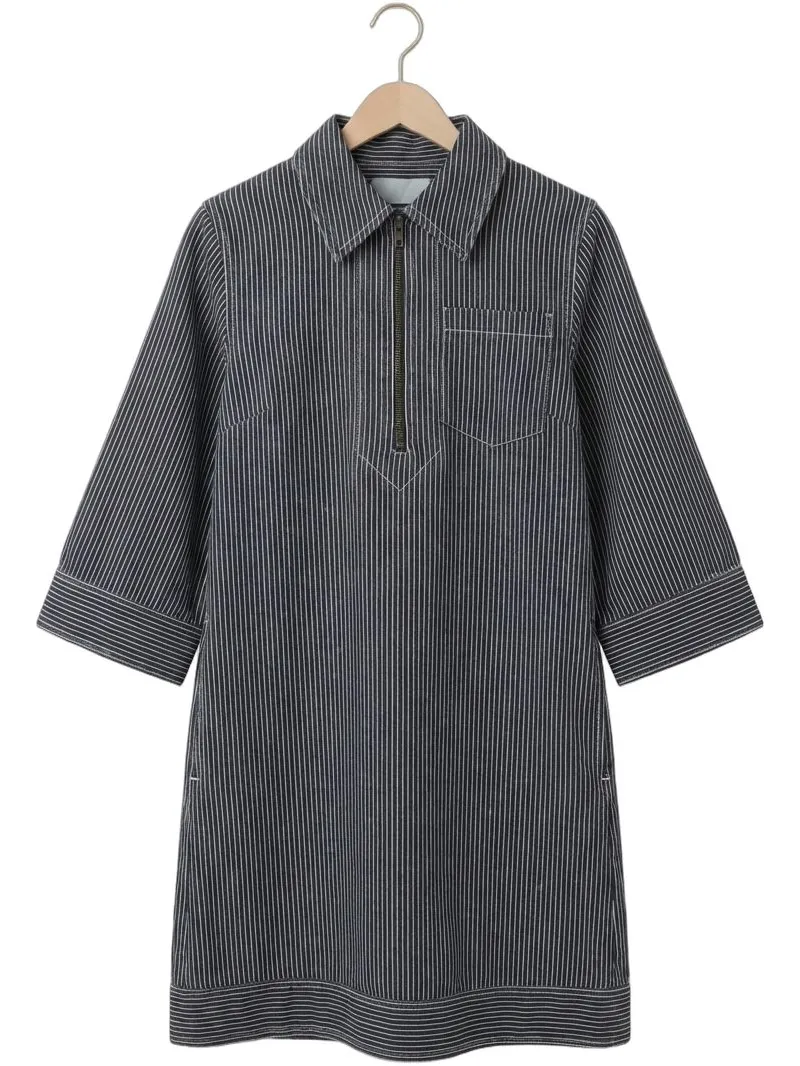 Minus Dames Jurken Mschanni Short Dress - Donkerblauw, foto 2