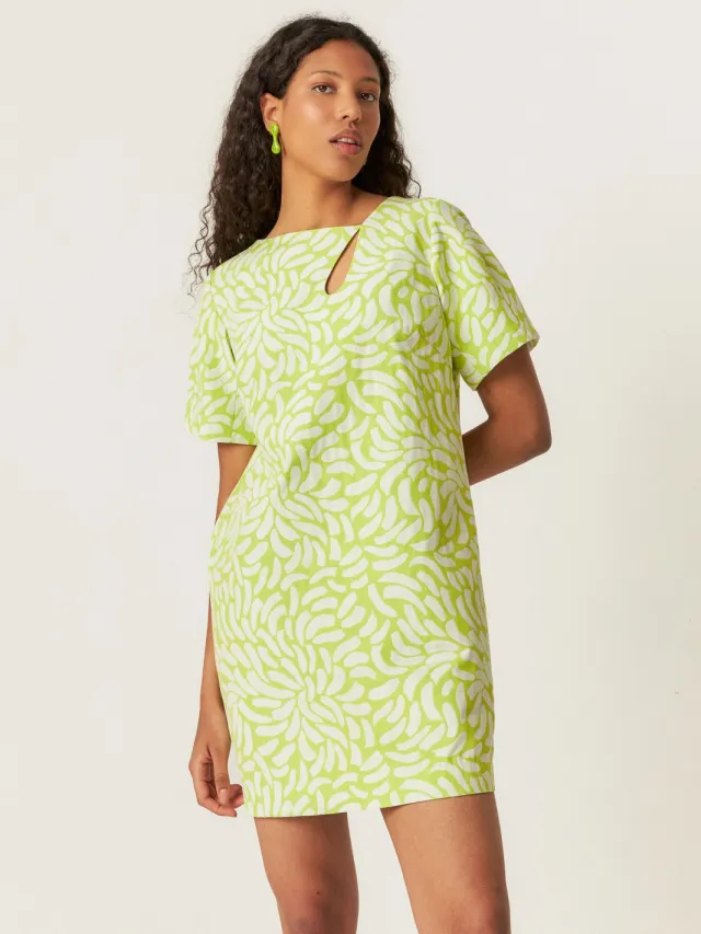Skfk dames vegan Jurk Ela Groen Lichtgroen