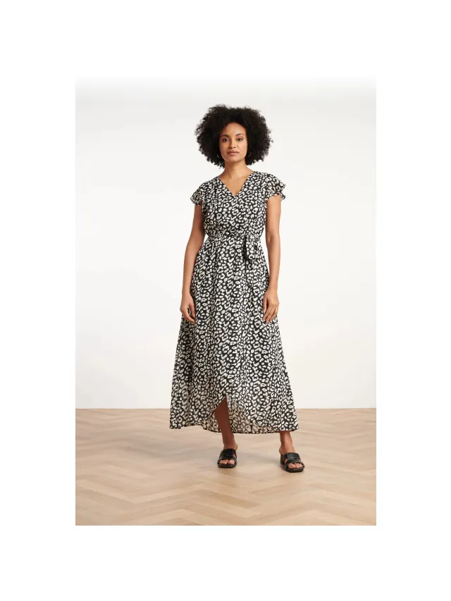 Smashed Lemon 35108, jurken Zwart