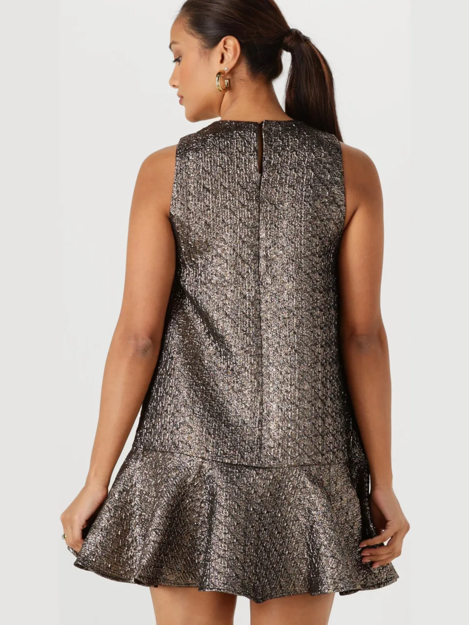 Edited Dames Jurken Zainab Dress - Brons, foto 3