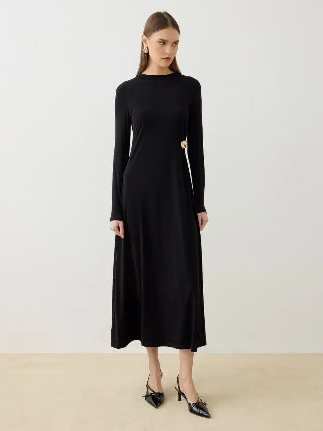 Refka Modest Dress Refka Zwart