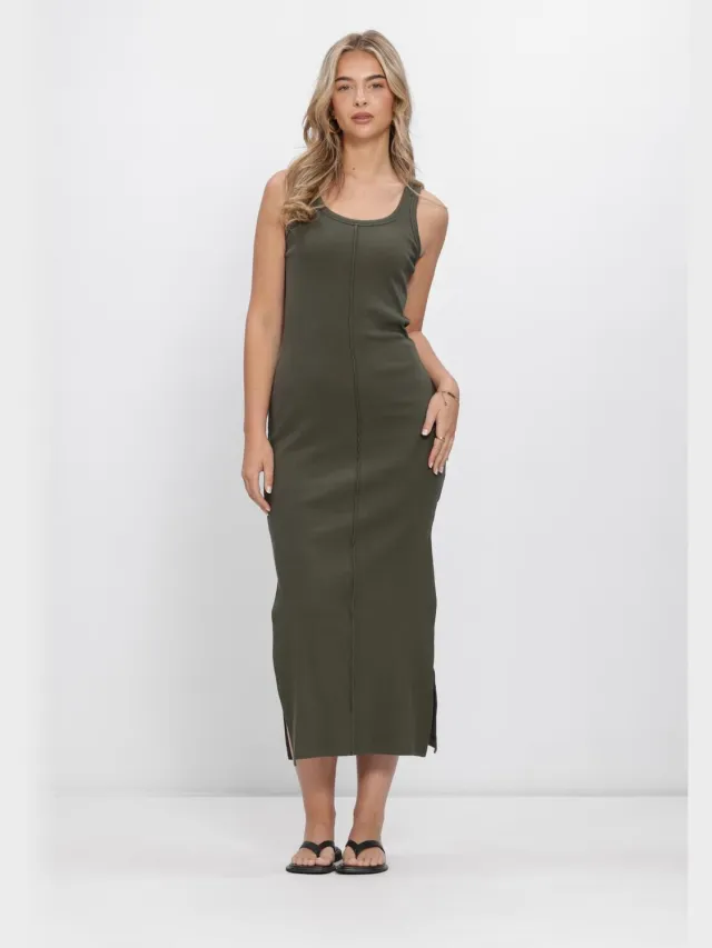 My Essential Wardrobe Dames Jurken Mwmandy Rn Dress - Donkergroen