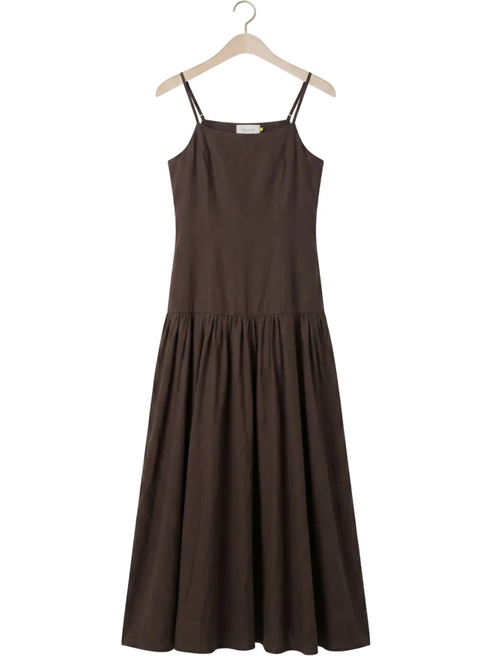 NEO NOIR Dames Jurken Jackie S Voile Dress - Bruin, foto 2