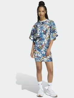 Jurk adidas KD2194 wit, foto 2