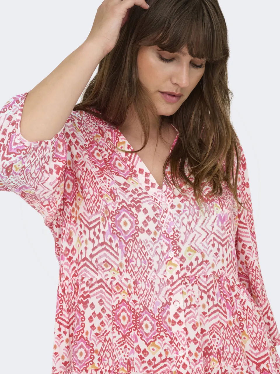 Only Carmakoma mini jurk roze, foto 6