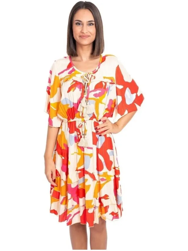 Isla Bonita By Sigris Korte Jurk Isla Bonita By Sigris Korte Jurk Rood