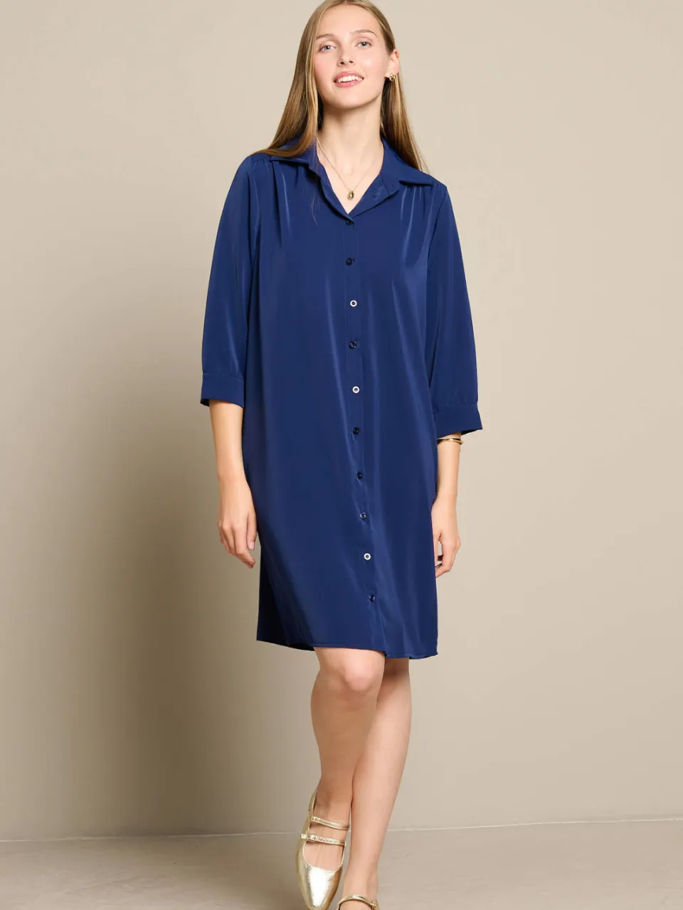 LOLALIZA blousejurk - blauw, foto 4