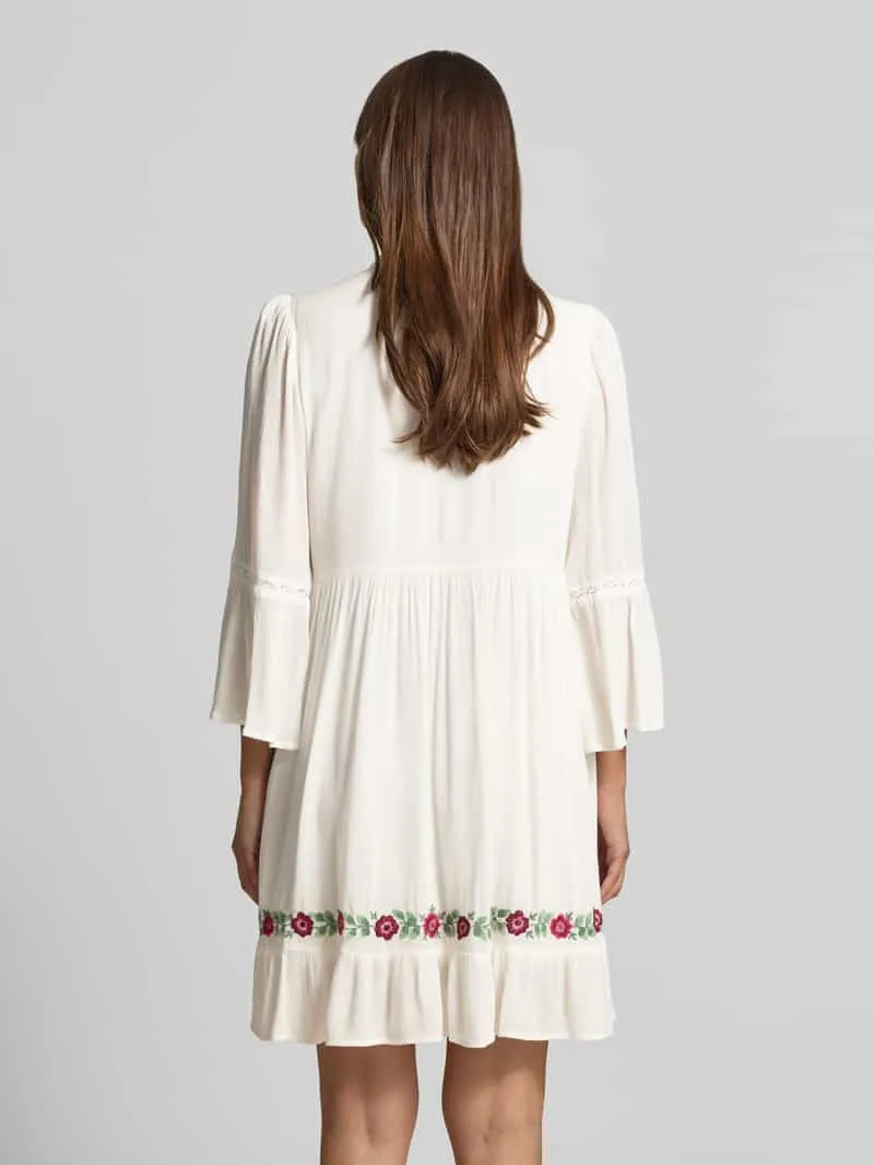 Yas Tunicajurk met stitchings model 'CHELLA' offwhite, foto 3