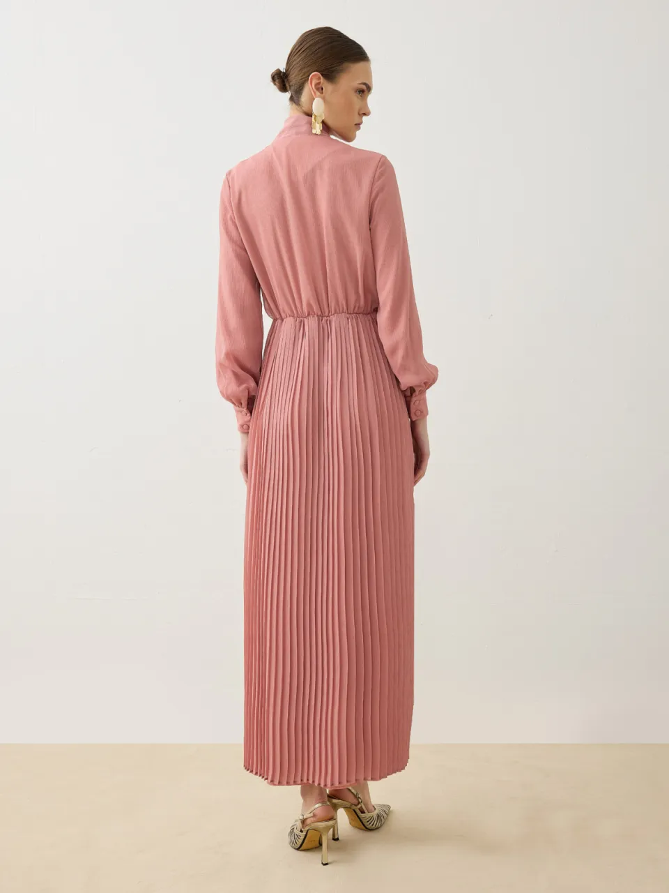 Modest Dress Refka oudroze, foto 2