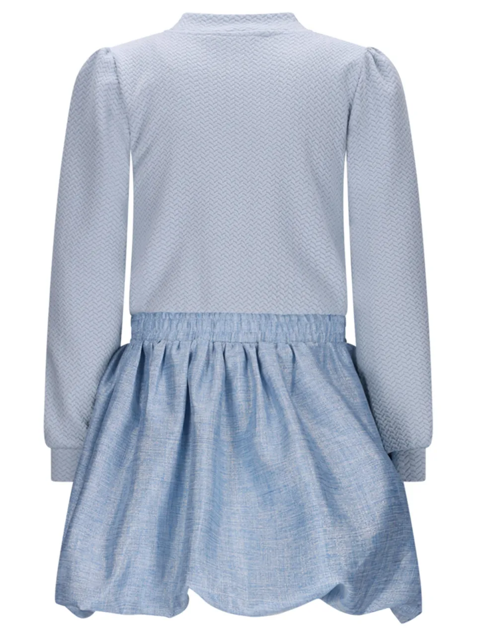 Le Chic SALLOON korte jurk lichtblauw, foto 3