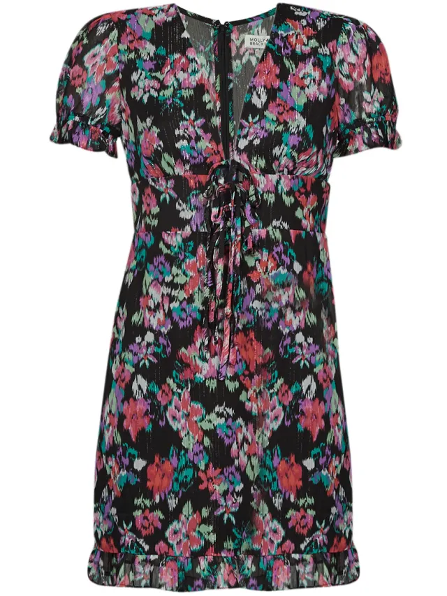 Molly Bracken Korte Jurk Molly Bracken LA1076AE Multicolour