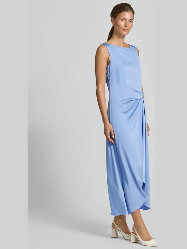 Vera Mont cocktailjurk met asymmetrische zoom lichtblauw, foto 3