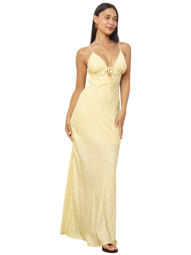 La Modeuse Jurk La Modeuse 79260_P188610 Geel