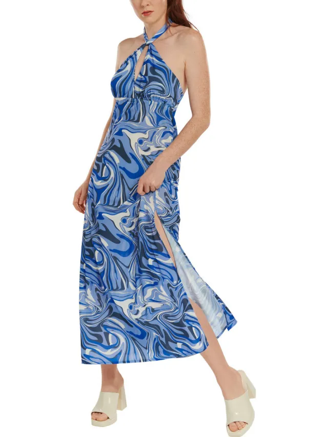 Lisca Jurk Lisca Zomerse lange jurk Palma Blauw