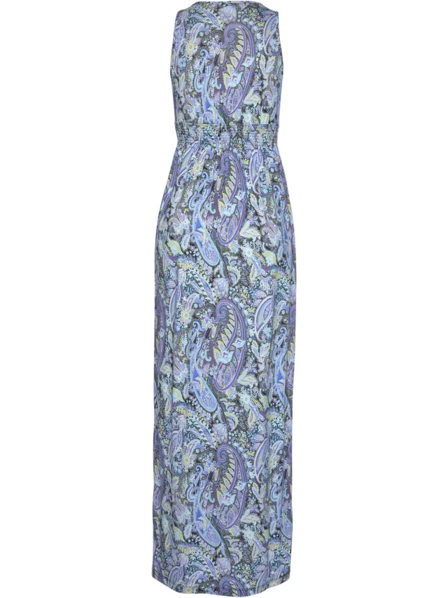 Maxi-jurk blauw geprint, foto 2