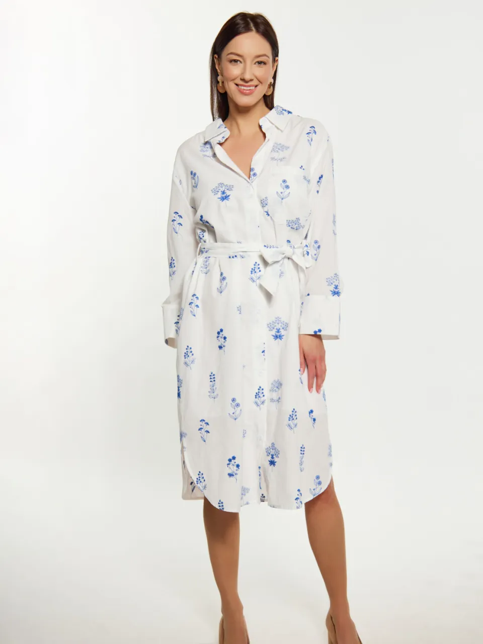 Usha Jurk Dames wit
