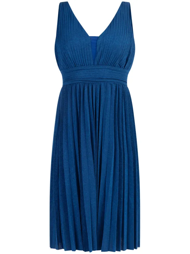 Faina midi-jurk Dames KONING BLAUW, foto 2