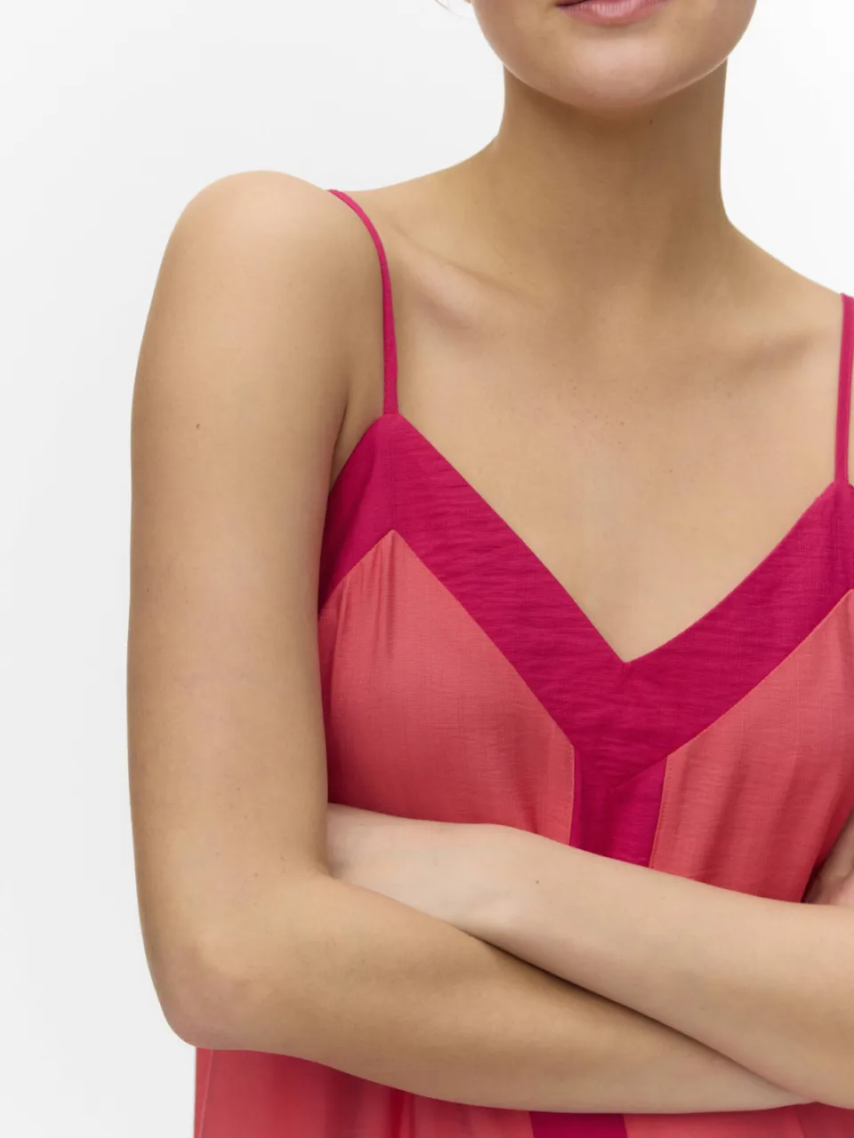 Vero Moda maxi jurk roze, foto 4